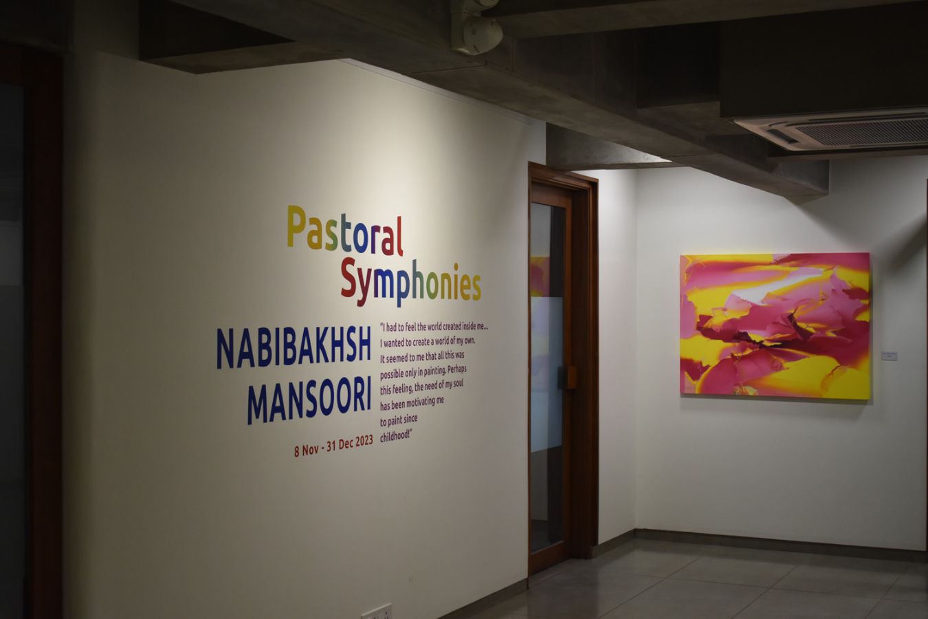 Pastoral Symphonies - solo exhibition by Nabibakhsh Mansoori
